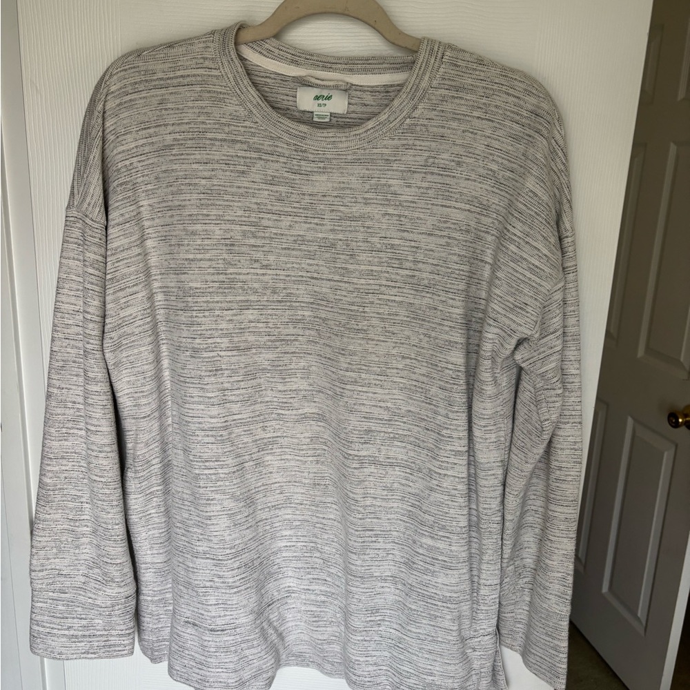 Aerie Men's Heathered Gray Long Sleeve Tee